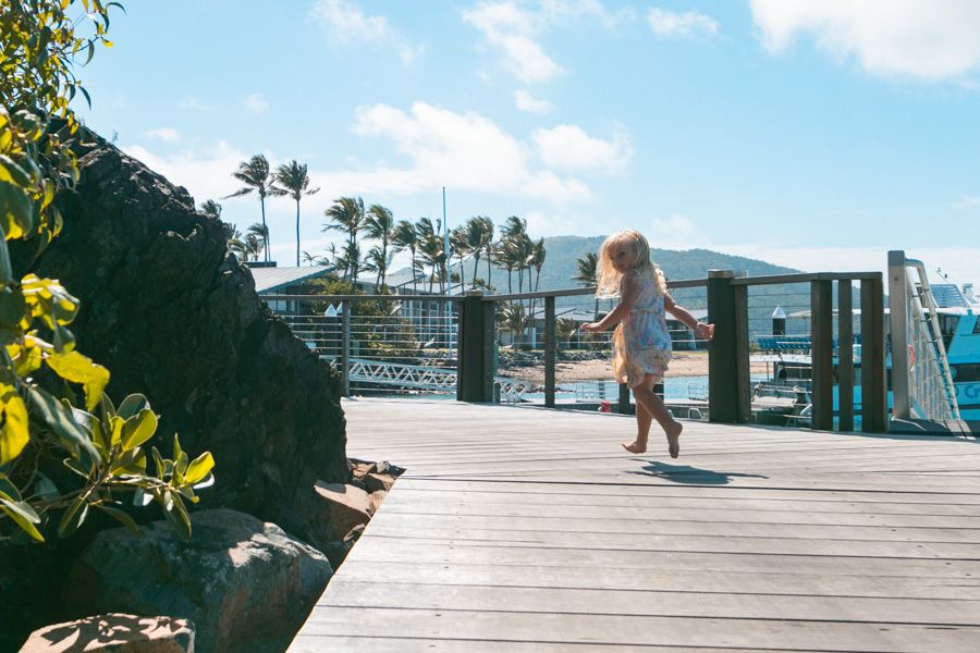 Boardwalk Daydream Island Whitsundays