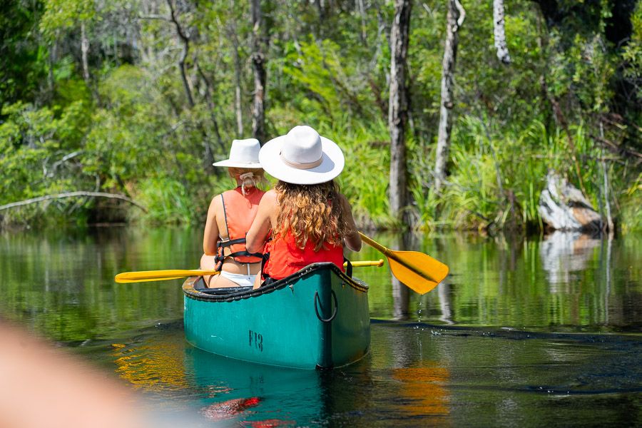 K'gari Fraser Island Canoeing