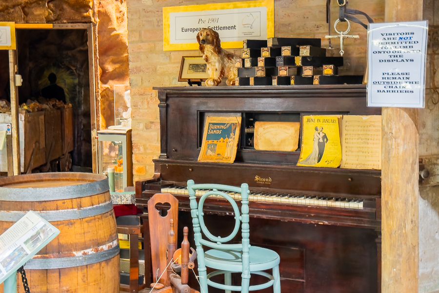 artifacts and historic items in proserpine museum