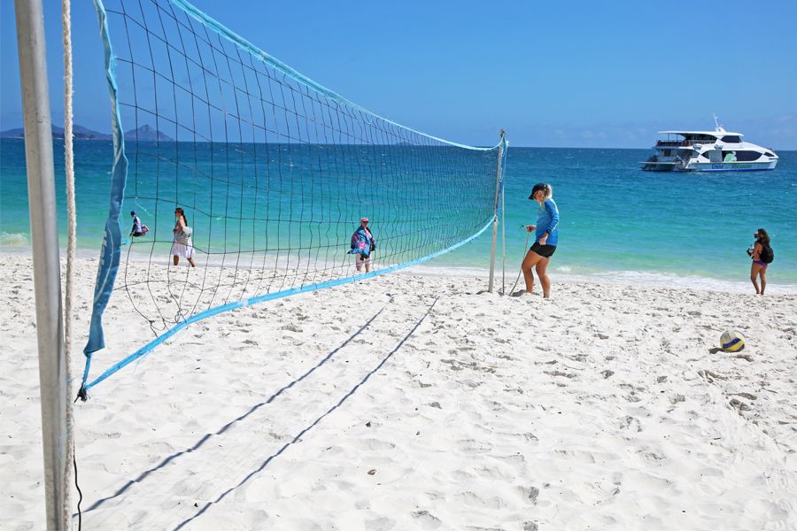 Whitehaven Beach Volley Ball Beach sports 