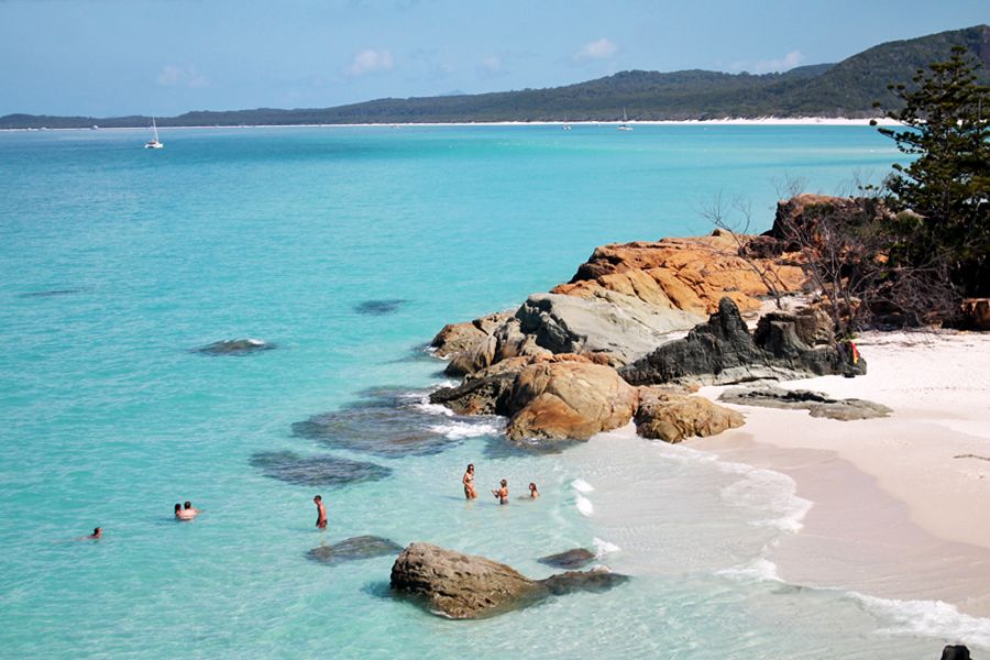 Betty's beach whitehaven whitsundays australia