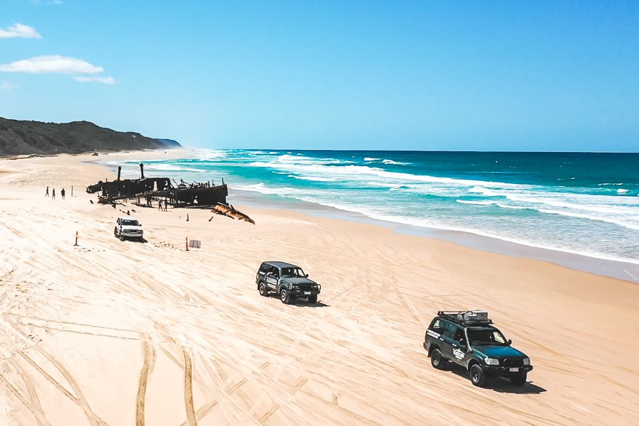 75 Mile Beach Fraser Island