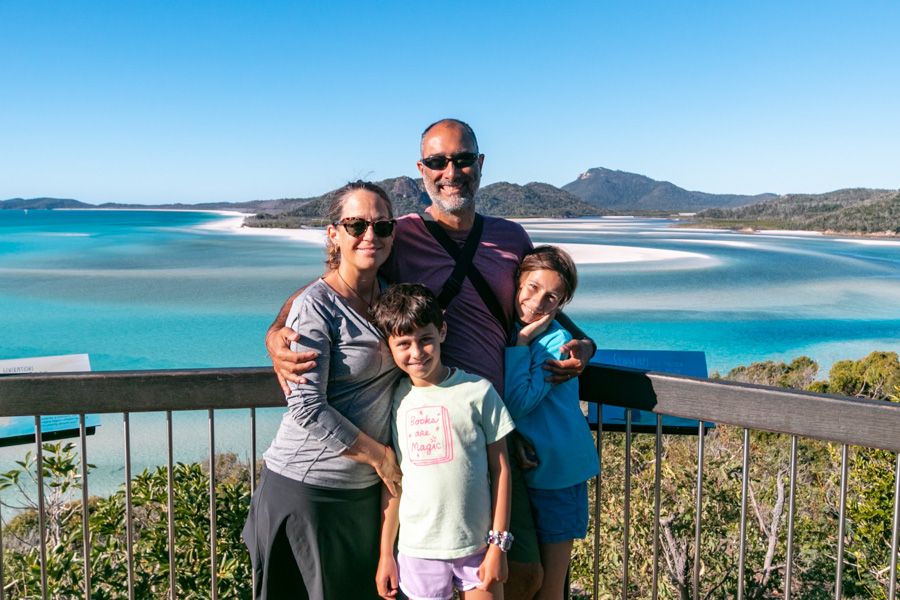 Family Whitehaven Beach