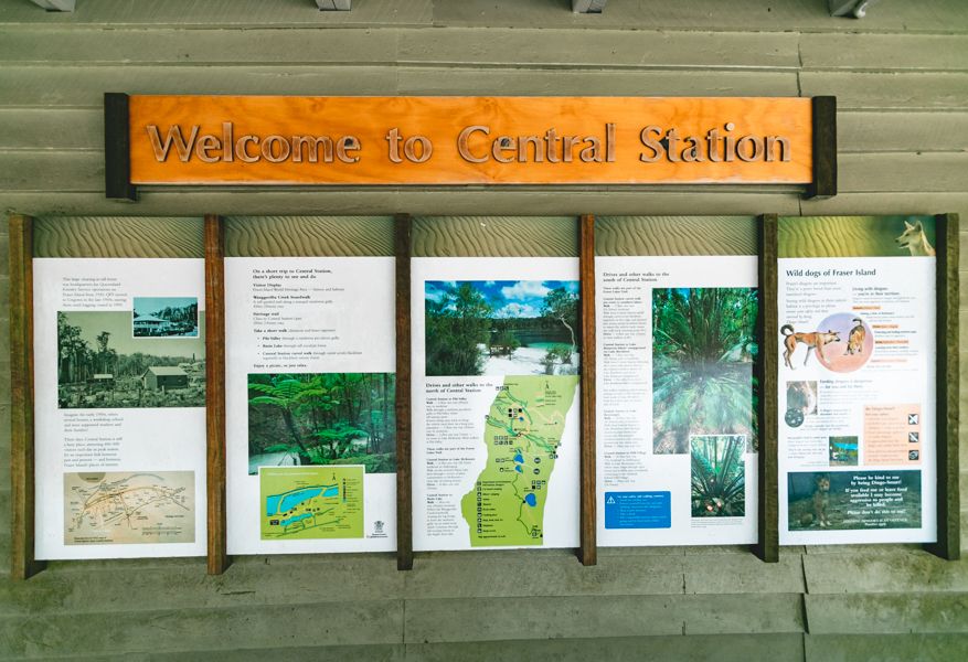 Central Station sign