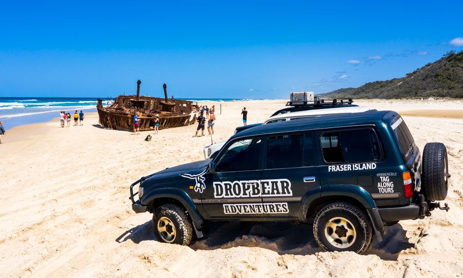 Drop Bears Tag-Along Tours, Fraser Island