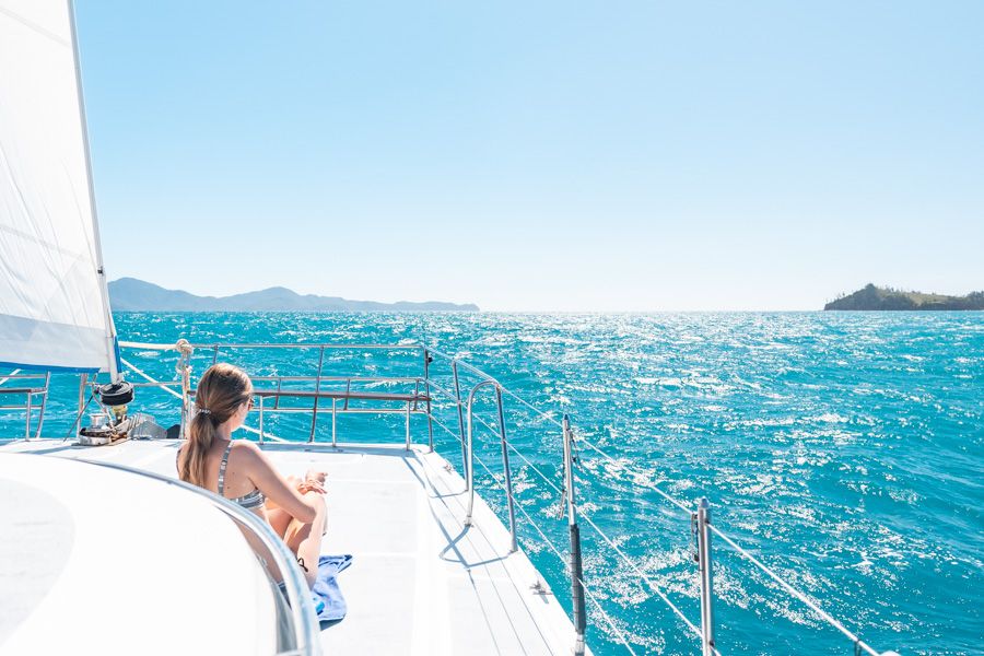 Sailing the Whitsundays