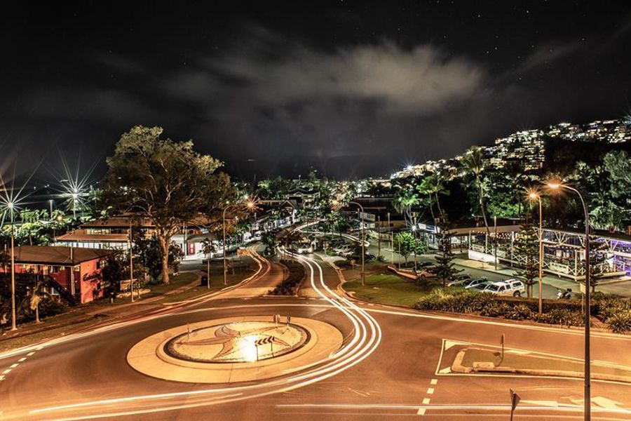 Airlie Beach at Night, Whitsundays