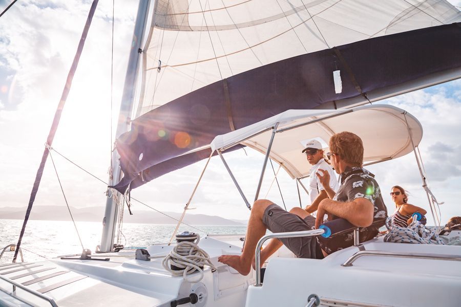 Getaway Whitsunday Sailing Catamaran in the Whitsunday Islands for couples