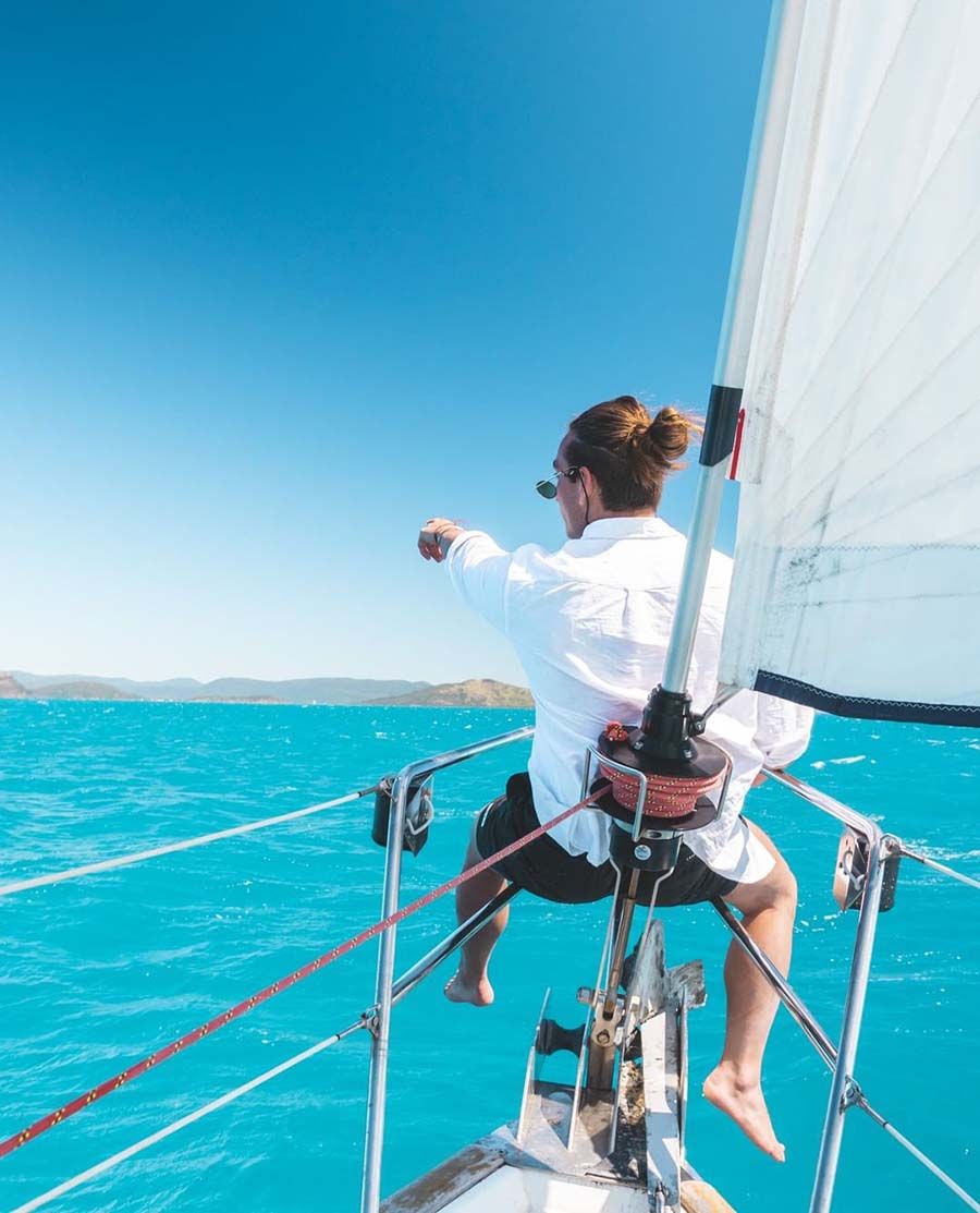 Whitehaven Beach Sailing, Whitsunday Island, Whitsunday Catamarans Instagram