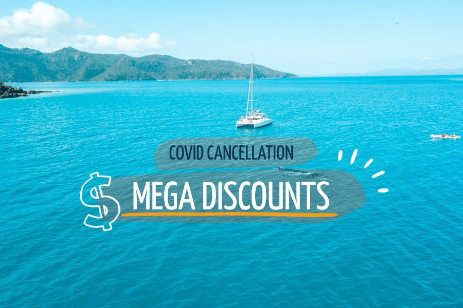 Covid cancellation sailing holiday discounts 