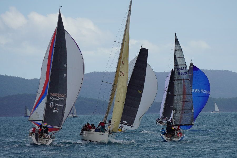 Airlie Beach Race week 2021 thread the needle