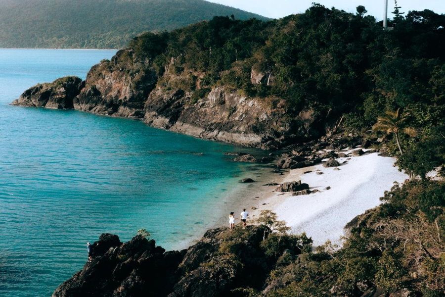 Tik Tok Hayman Island secret bays Whitsunday Island 