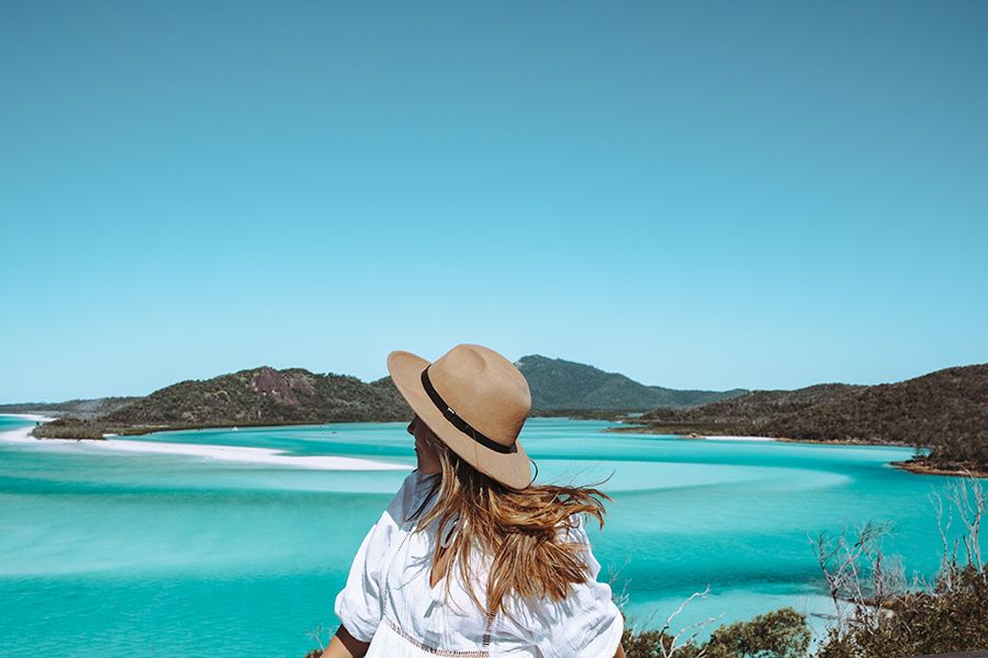 Hill Inlet Lookout Whitehaven Beach Tik Tok Model Whitsundays