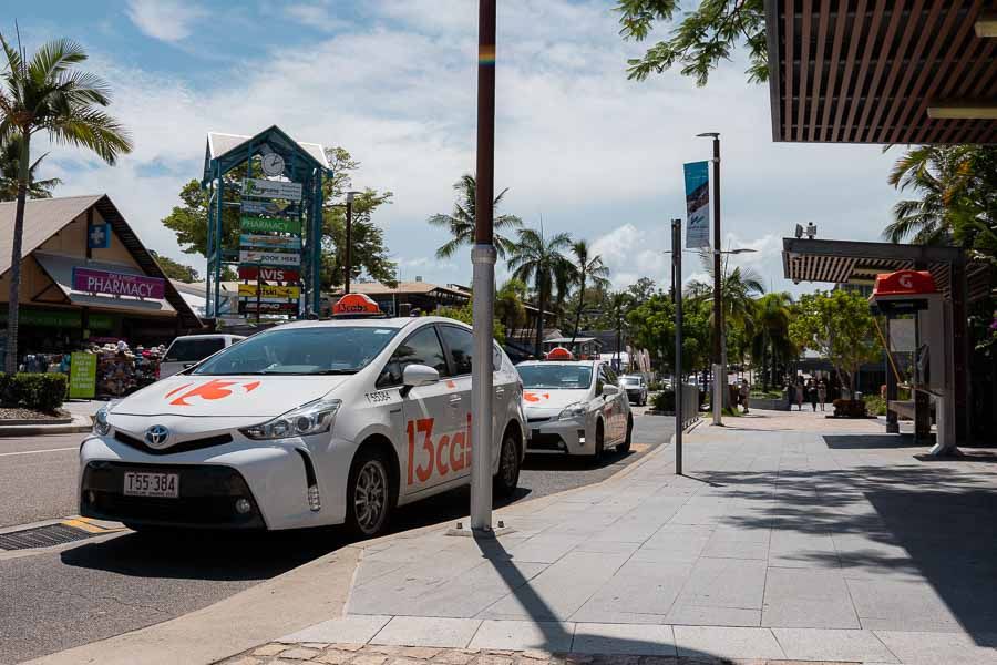 Taxi rank sign, Airlie Beach