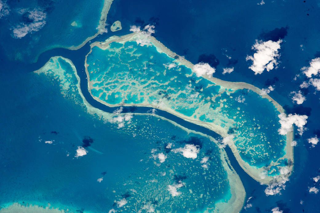 Nasa Great Barrier Reef From Space