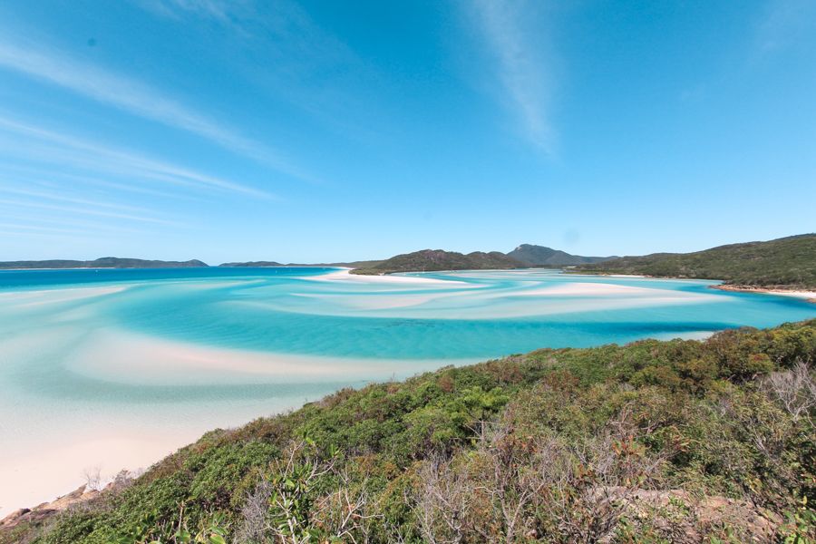 Hill Inlet Lookout, bushwalk from Whitehaven Beach, Whitsundays facts