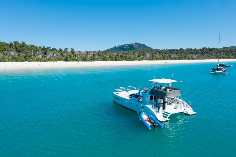 Powerplay at sea near Whitehaven Beach