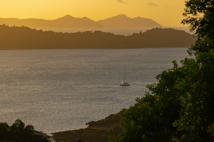 A Whitsunday sunset