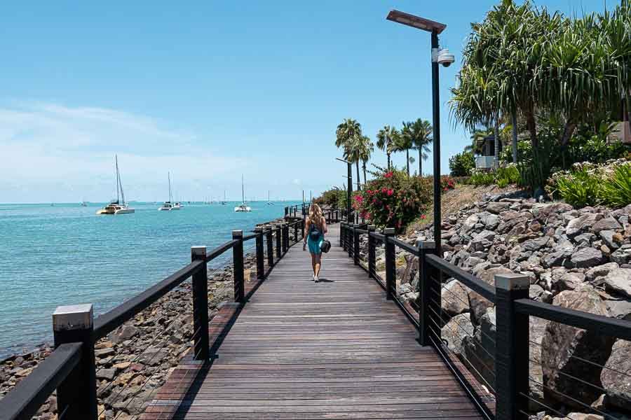 Airlie Beach boardwalk