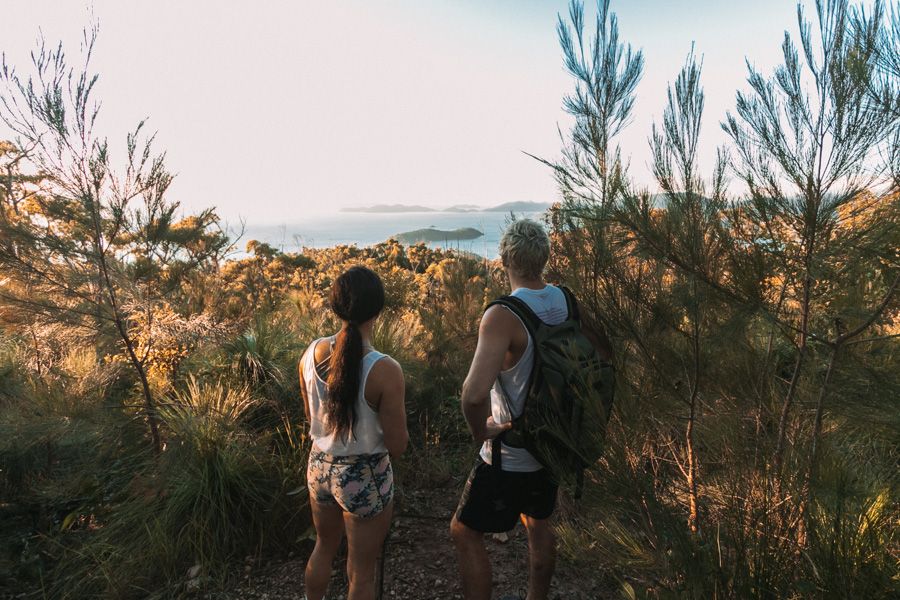 Hiking in the Whitsundays