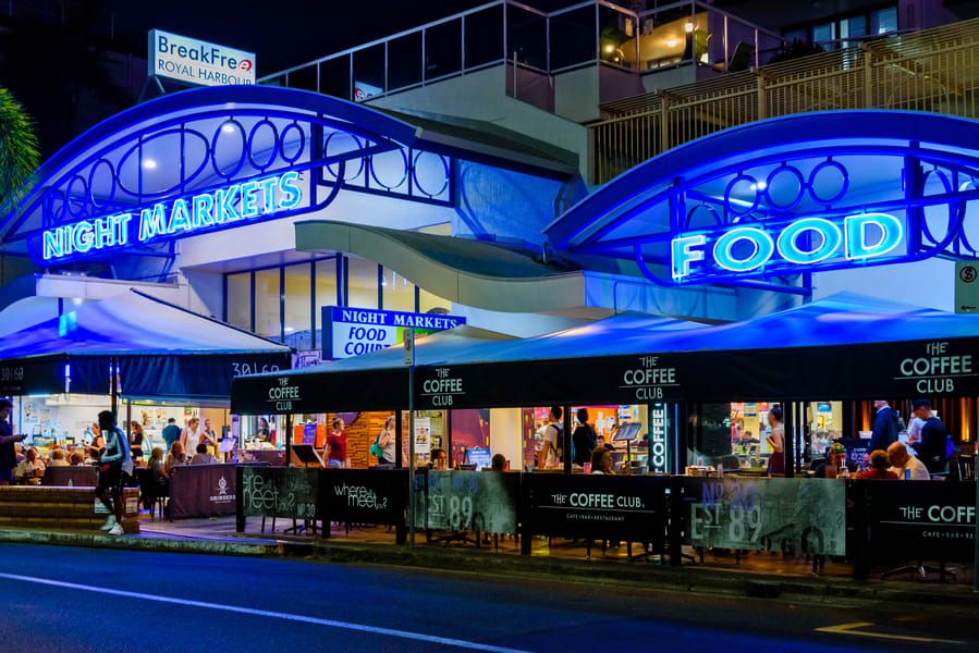 Night markets in Cairns Australia