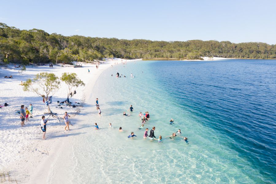 Sailing Whitsundays Hero Image For Family Friendly K'gari (Fraser Island) Tours