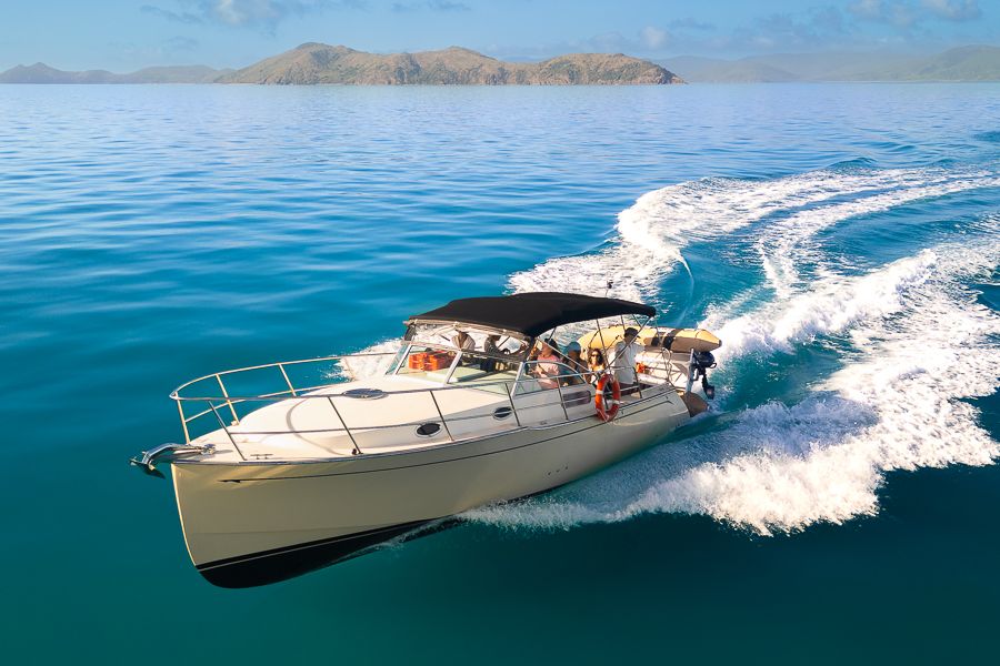 Salty private charter in the Whitsundays