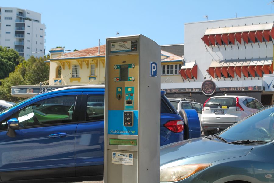 Parking Pay and Display Machine