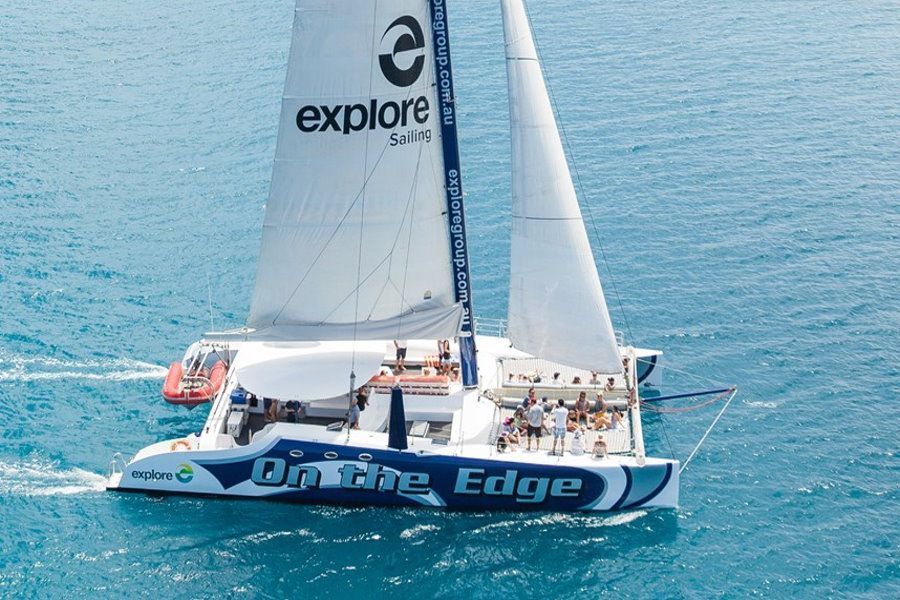 Explore catamaran, Whitsundays