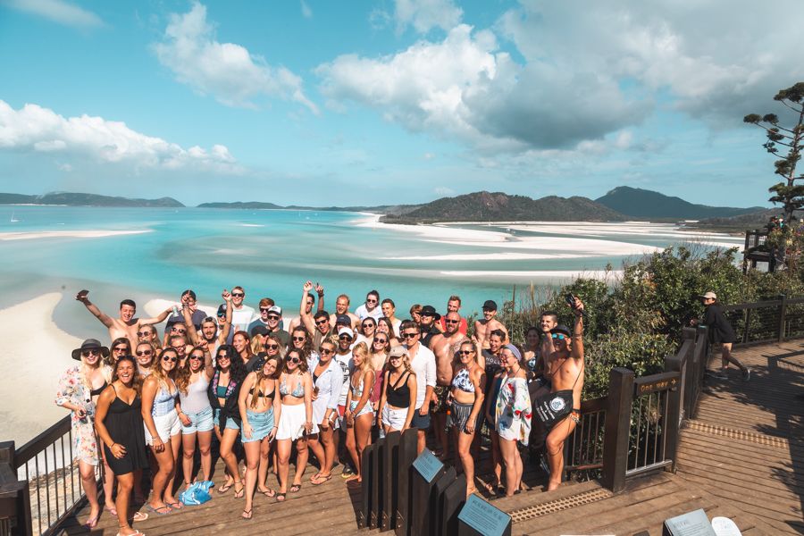 group at hill inlet lookout