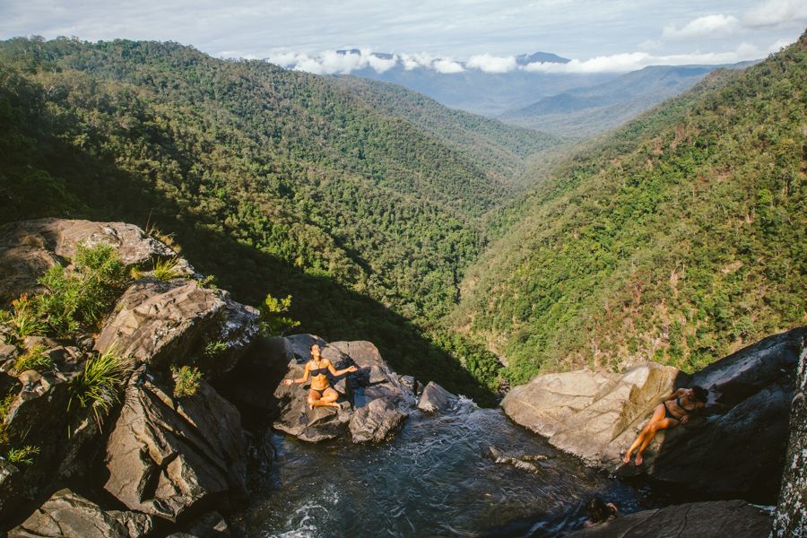 Photo at the top of Windin Falls