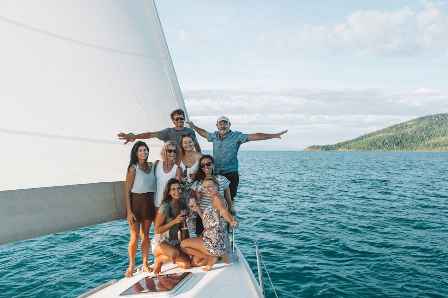 Sailing Whitsundays