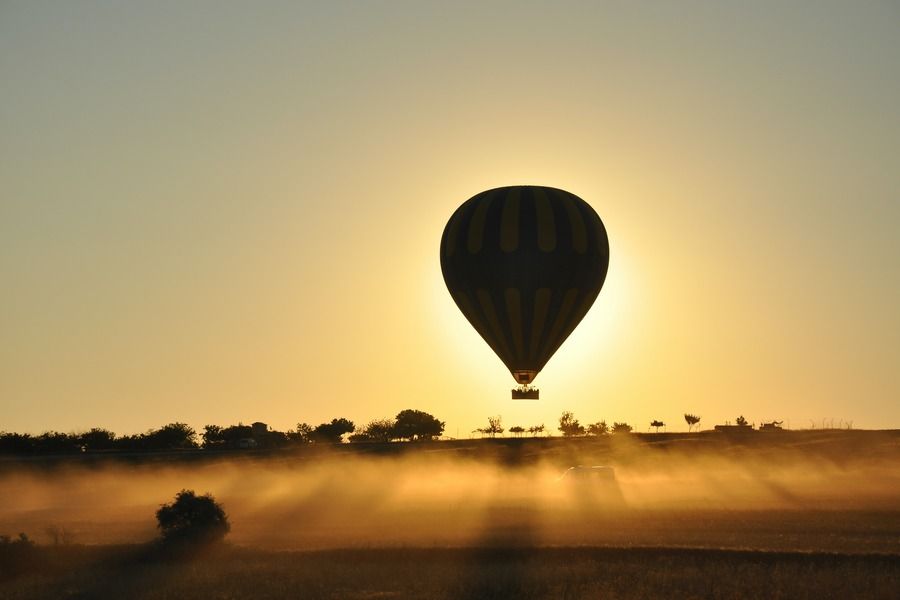 Hot Air Balloon Sunrise