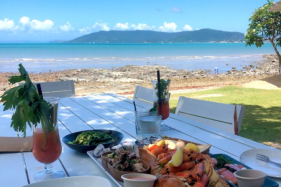 A seafood platter at Northerlies