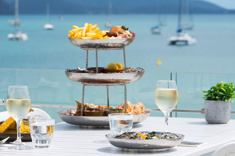 The exterior of Whitsunday Sailing Club in Airlie Beach