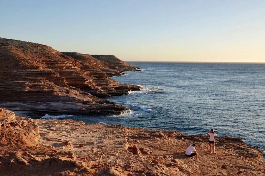 coastal views on the west coast of australia