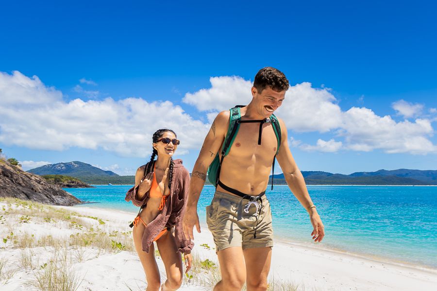 travellers exploring tropical destinations in australia