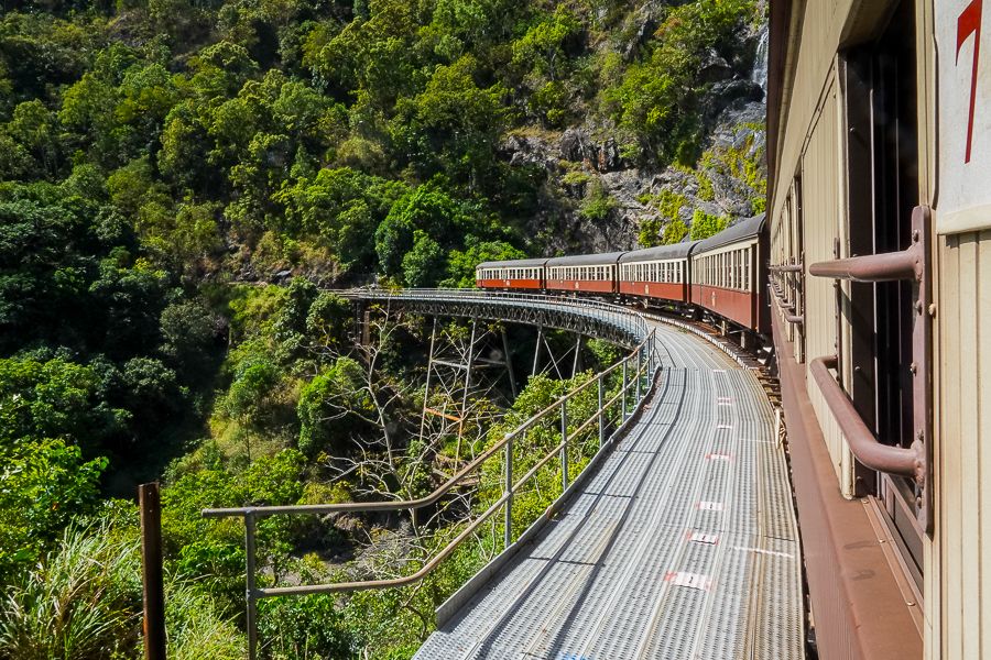 Kuranda Scenic Railway in Queensland, Australia