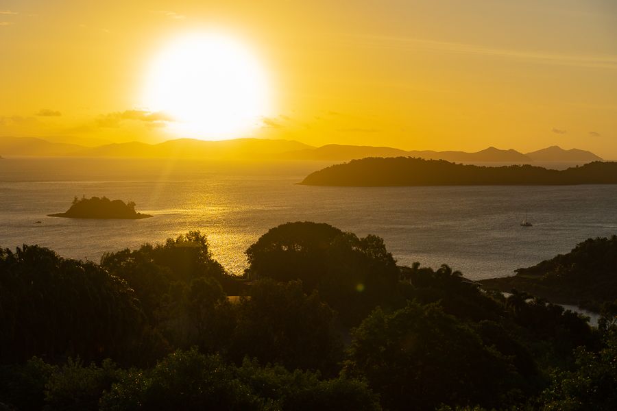 Hamilton island Sunrise sunrise over hamilton island and whitsunday islands