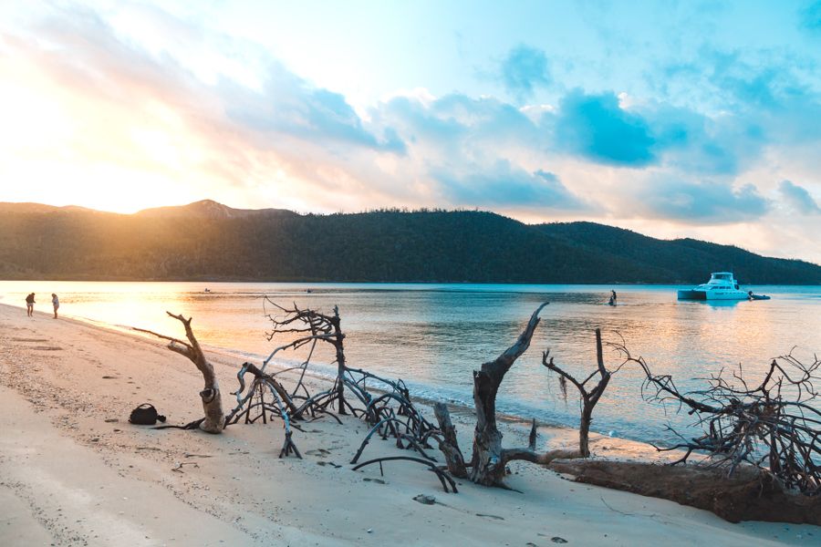 powerplay sunset, sailing whitsundays