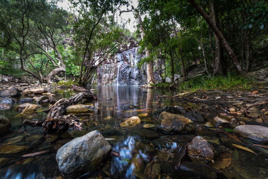 Waterfall in the Whitsundays