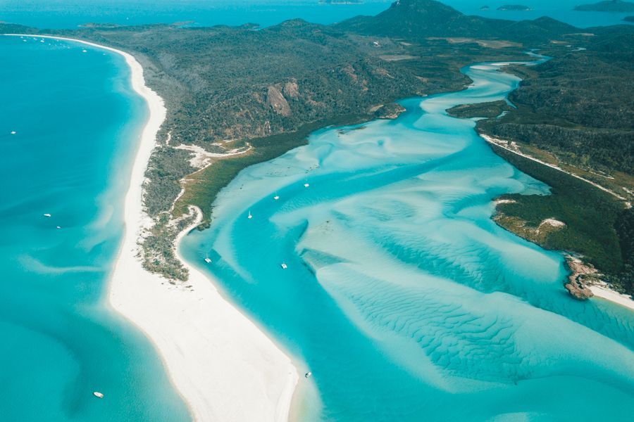 Whitehaven Beach and Hill Inlet