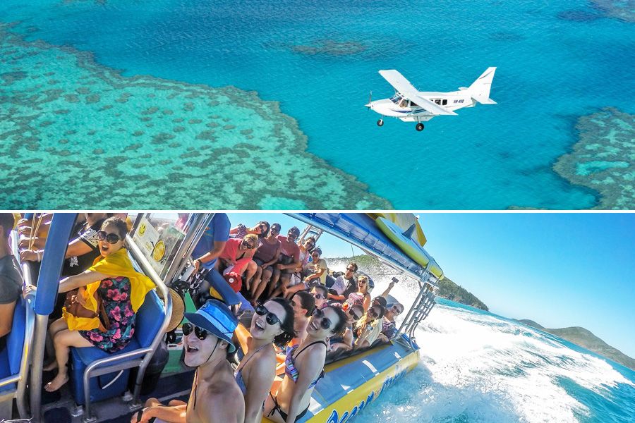 Fly and Raft Whitsunday packages