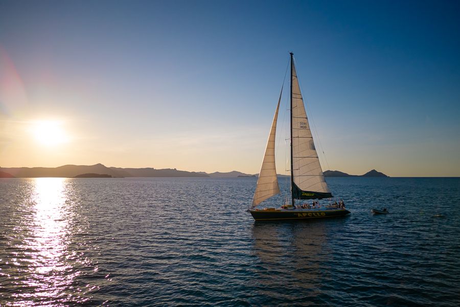 Sailing Whitsundays Hero Image For Best Boat Tours For School Holidays