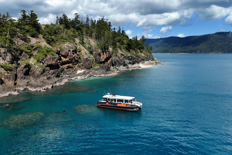 Whitsunday Bullet boat in the Whitsundays
