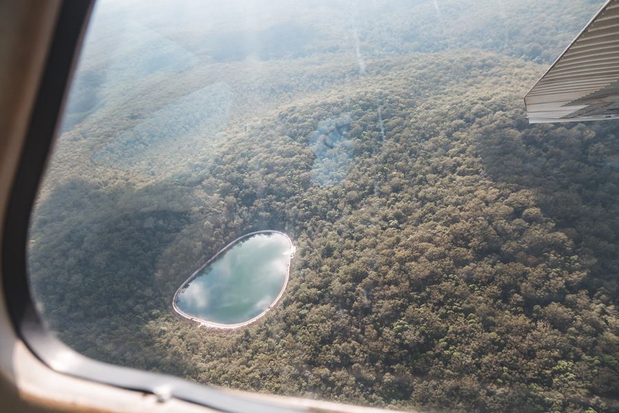 Basin Lake From The Air