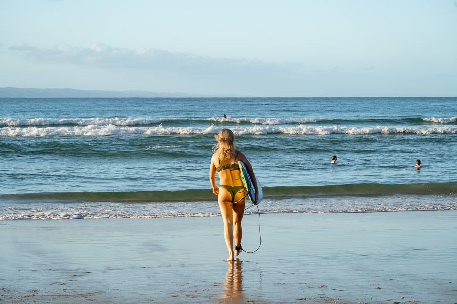 Noosa beach