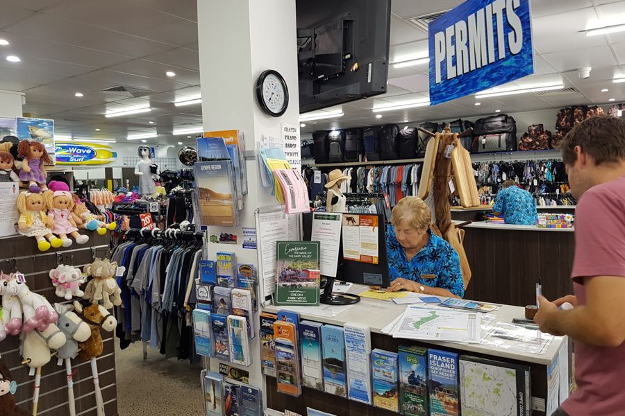 permits, fraser island